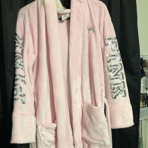 Victoria’s Secret PINK bling robe